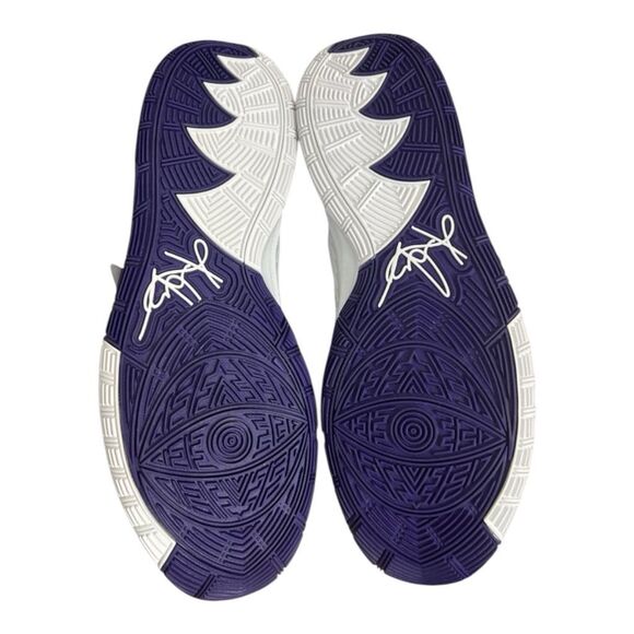 Nike Mens Kyrie 6 TB White & Purple Basketball Sneakers Size 18 Shoes CW4142-501 main image 12